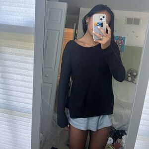 American Eagle black knit sweater